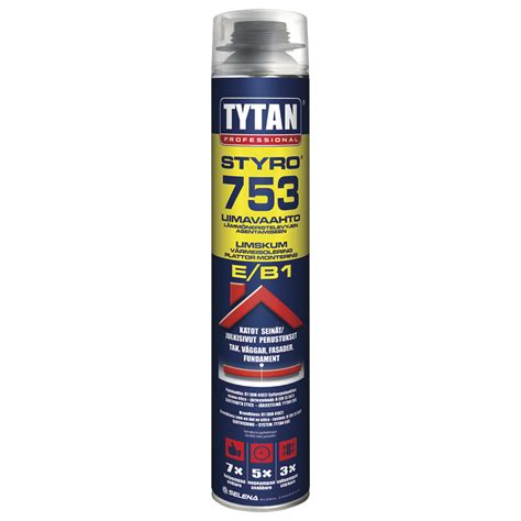 Liimavaahto TYTAN Styro 753 B1 pistooli 750ml - K-Rauta