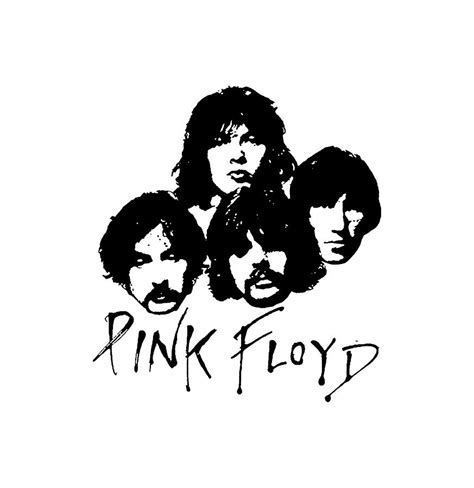 Pink Floyd Black Painting Digital Art By Ketchup Ketchup Fine Art America