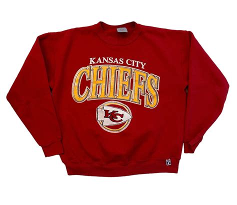 1992 Kansas City Chiefs Crewneck Thevaultdtx