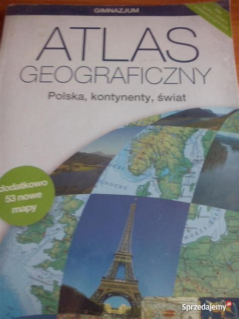 Atlas Geograficzny GIMNAZJUM Sprzedajemy Pl