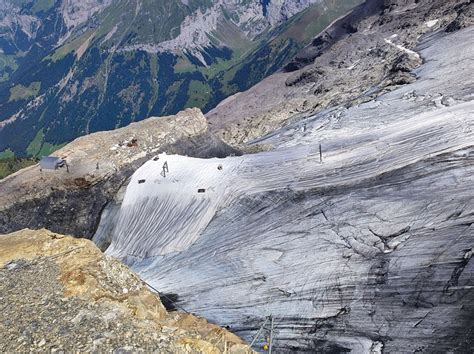 Gletscherabdeckung Am Titlis Fotos Hikr Org