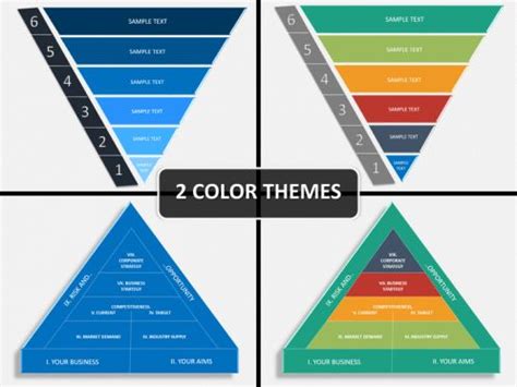 Strategy Pyramid PowerPoint and Google Slides Template | Powerpoint, Business powerpoint ...