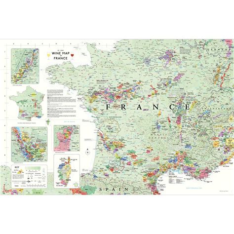 Country Wall Maps – Best Wall Maps – Big Maps of the USA, Big World ...