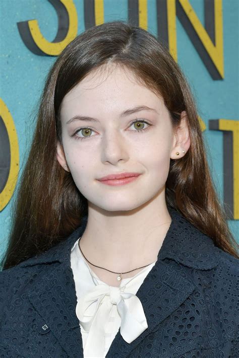 MACKENZIE FOY at The Sun Is Also A Star Premiere in Los Angeles 05/13 ...