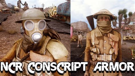 NCR Conscript Armor By Dragbody Fallout New Vegas YouTube