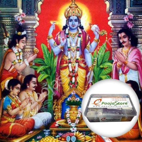 Sri Satyanarayana Swamy Vratham Pooja Samagri Kit Contains 21 Items