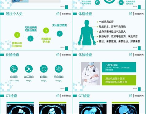 医疗医院病例汇报ppt模板 包站长