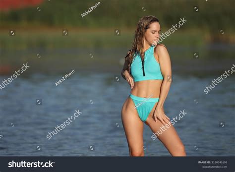 Beautiful Woman Sexy Bikini On Beach Stock Photo Shutterstock