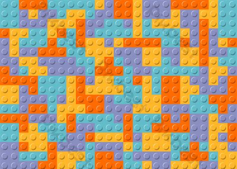 Lego Bricks Colorful Background | EPS Free Download - Pikbest