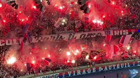 L Ambiance EXTRAORDINAIRE Du Parc Des Princes Pendant PSG JUVE YouTube