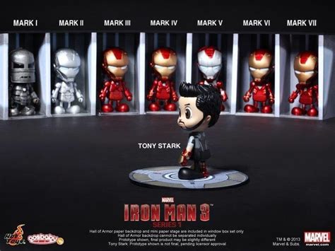 HOT TOYS cosbaby 野獸國 Q版 IRON MAN 馬克 mark 東尼史塔克 興趣及遊戲 玩具 遊戲類 Carousell