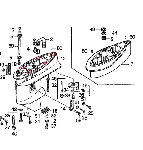 Honda 200 Hp Outboard Parts Diagram Honda Outboard Motor Par