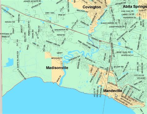 Mandeville High School Mandeville Louisiana District Map Home