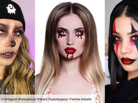 10 make up d Halloween faciles à faire Femme Actuelle Le MAG