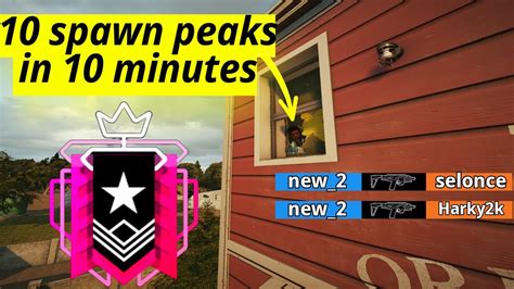 10 Spawn Peaks In 10 Minutes YouTube