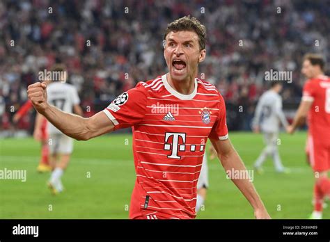 Thomas MÜLLER M LLER FC Bayern München Jubel Freude