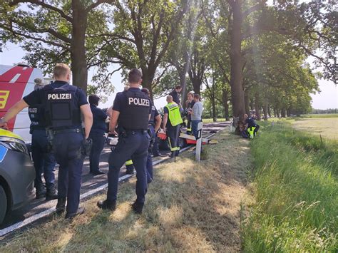 Reportnet24 De Westhavelland Schwerer Motorrad Unfall Auf Der