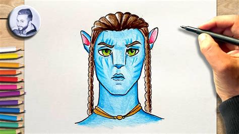 Comment Dessiner Jake Sully Dessin Avatar Facile YouTube