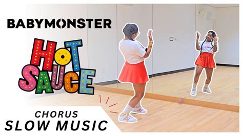 BABYMONSTER HOT SAUCE Chorus Dance Tutorial SLOW MUSIC YouTube