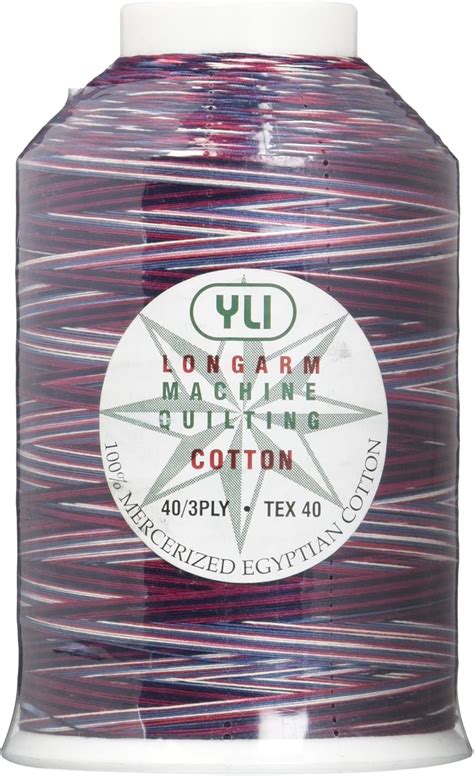 Yli 2443001v 3 Ply Machine Cotton Quilting Variegated