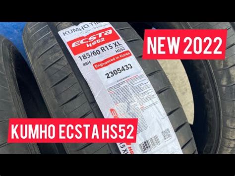 Kumho Ecsta HS52 195/65 R15 91V - купить летняя шина: цены, отзывы ...