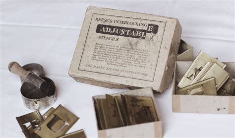 recent find: stencil kit - Veda House Veda House
