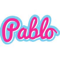 Pablo Logo Name Logo Generator Popstar Love Panda Cartoon Soccer