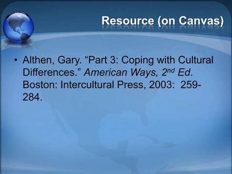 Coll1 ppt1 cultural.differences | PPT 
