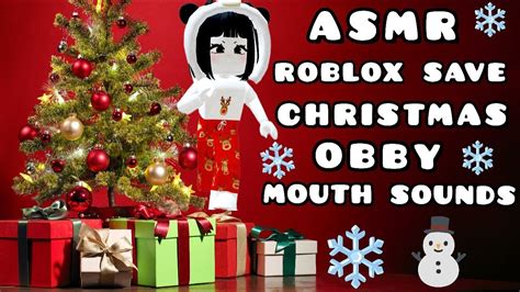 ASMR Roblox Save Christmas Obby 53 YouTube