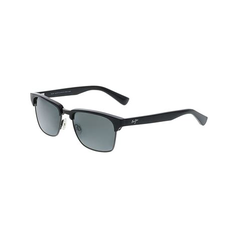 Maui Jim Maui Jim Polarized Kawika 257 17c Black Square Sunglasses