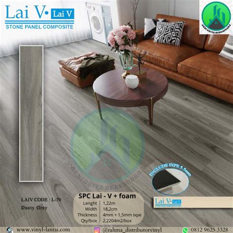 Jual Lantai Spc Lai-V Motif Kayu Tebal 5,5mm - Jakarta Timur - flooring ...