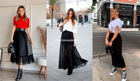 Total 59 Imagen Outfit Con Falda Negra Formal Abzlocalmx