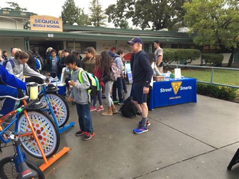 Walk And Roll To School Day Sequoia Middle School Ph 2017