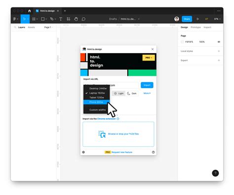 How To Convert Any Website Into Fully Editable Figma Designs Web