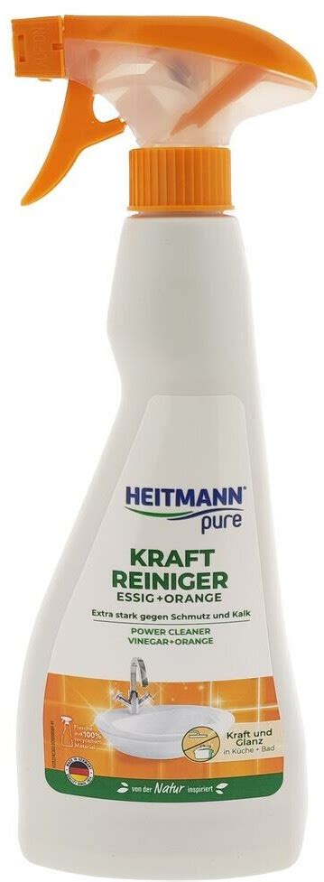 Heitmann Pure Kraftreiniger Essig Orange 500 Ml Ab 2 75