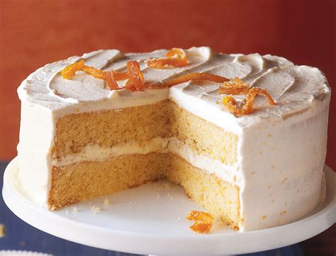 Orange Cream Layer Cake Recipe | Land O’Lakes