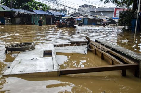 Banjir Di Kabupaten Bandung Antara Foto