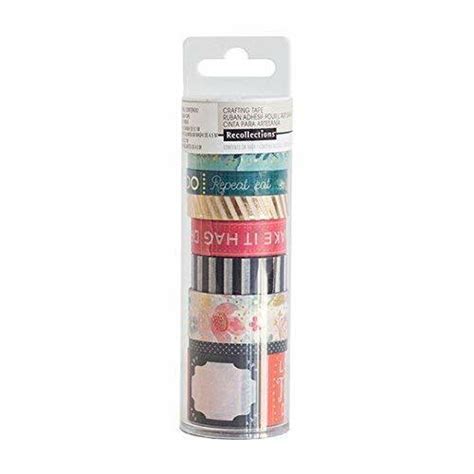 Floral Crafting Washi Tape Tube Recollections Ebay