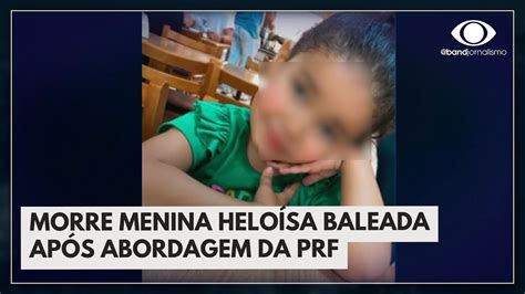 Morre Menina De 3 Anos Baleada Pela PRF No Rio De Janeiro Jornal Da