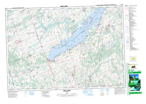 Map Of Rice Lake Ontario Canyon South Rim Map