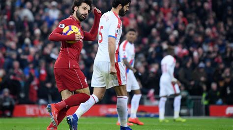 Liverpool 4 3 Crystal Palace Mohamed Salah Goals Brings Premier League