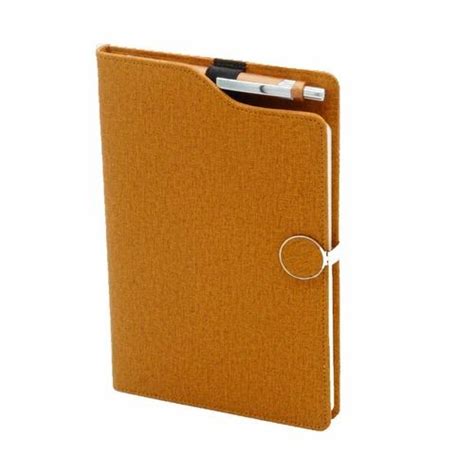 Perfect Bound PU Leather Cover New Year Diaries A5 At Rs 195 Piece In