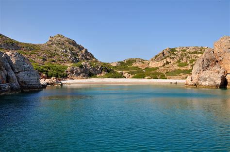 Karpathos De Baai Van Alimounda Rudi Ceuppens Flickr