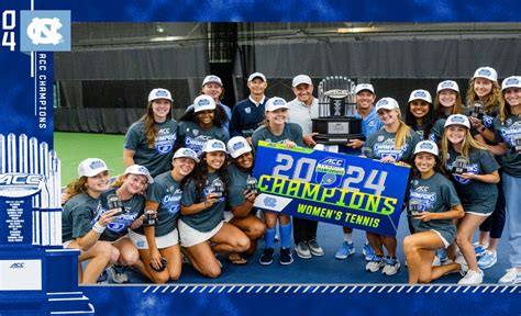 North Carolina Crowned 2024 Acc Womens Tennis Champions Vcp Tennis