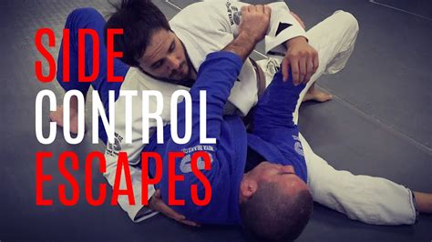 Side Control Escapes Brazilian Jiu Jitsu Techniques Cvbjj Online Youtube