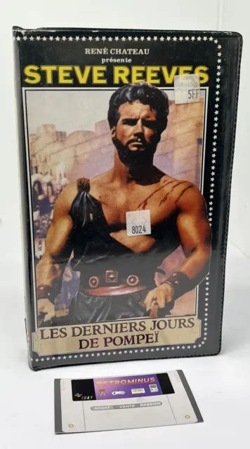 Vhs Les Derniers Jours De Pompei Steve Reeves Vf Cassette Vid O Rene