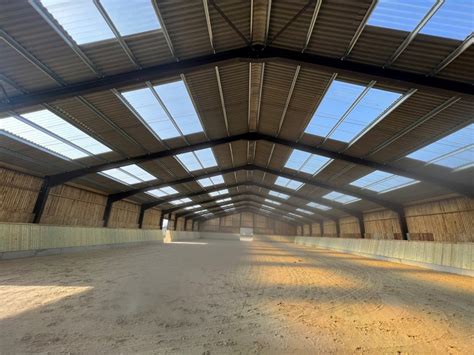 Indoor Riding Arena in Cheshire - Steel Framed Buildings & Agricultural ...