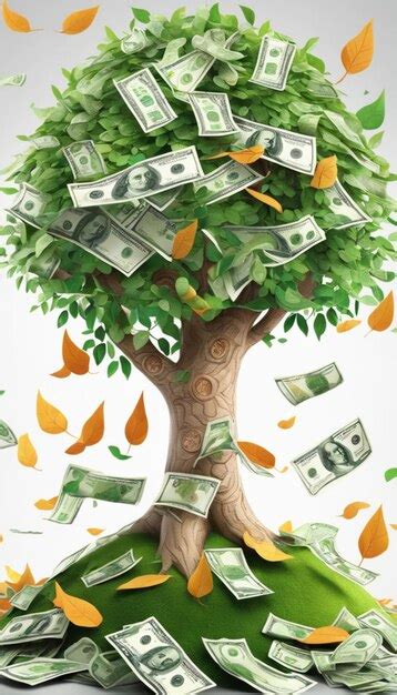 Premium Photo Money Tree With Coins And Finance And Money Technology