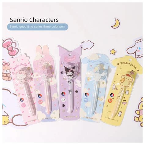 Cartoon Sanrioed Puppe Dr Cken Mm Gel Stift Anime Nette My Melody