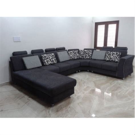 8 Seater Velvet U Shape Sofa Set 242 At Best Price In Secunderabad